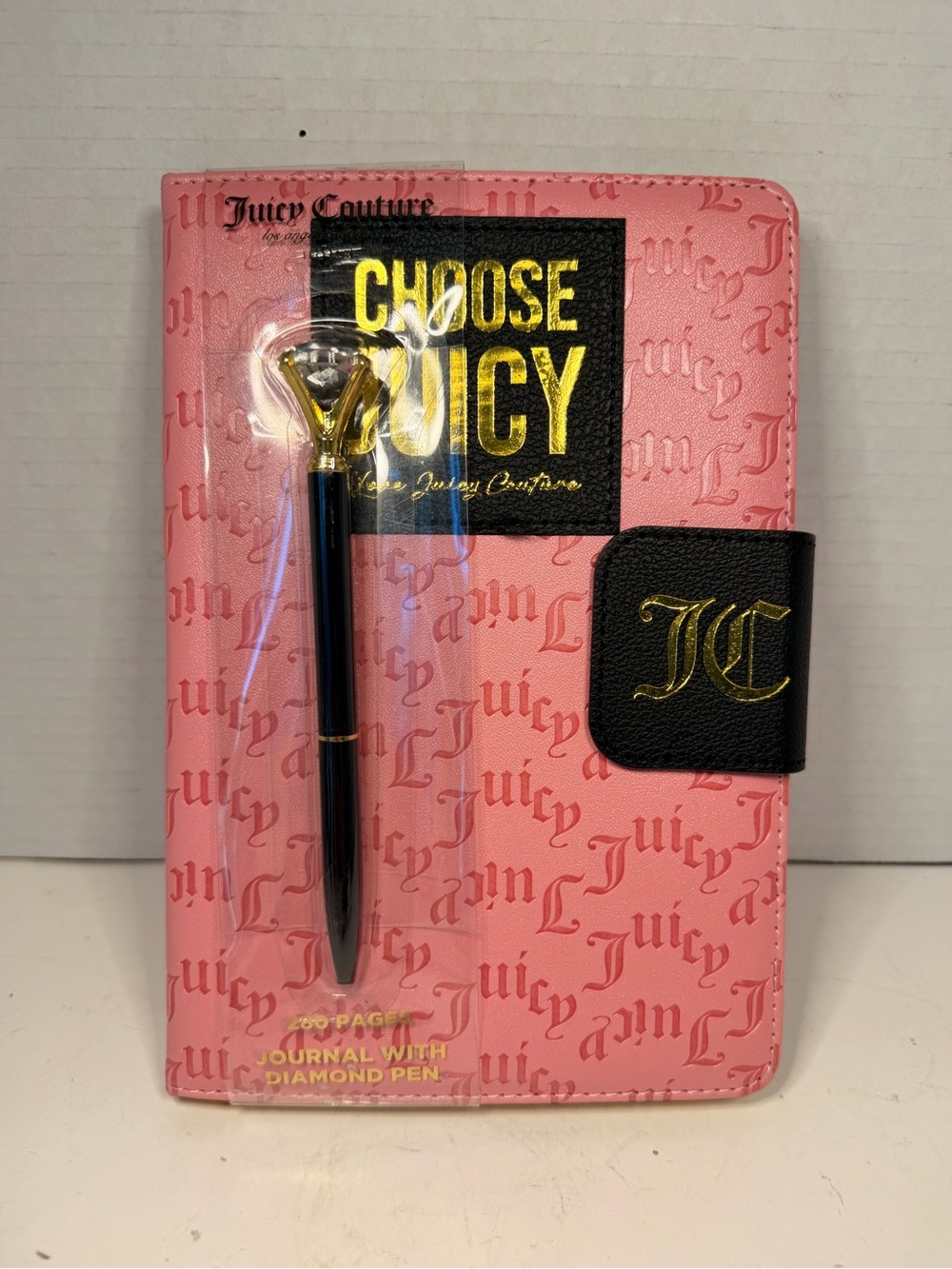 Juicy Couture Choose Juicy Pink Journal with Diamond
Pen